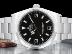 Rolex Explorer 36 Black Dial - Rolex Service Guarantee 114270 